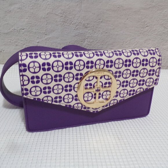 Inman Global Chic Women's Dome Travel Handbag w/Makeup Bag & Fanny Purse - Picture 10 of 14